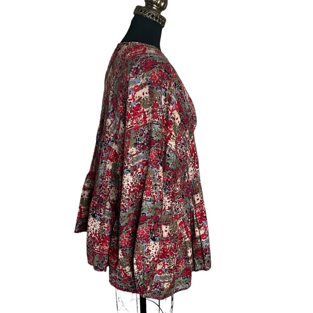 Bucket List Woman's Top Size S Boho Peasant Flowy… - image 4